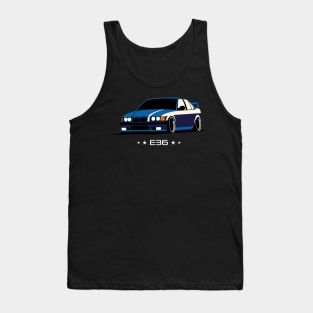 E36 Bimmer minimalist style Tank Top